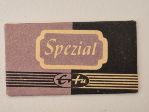 Alte rasierklinge erfa spezial - rasierklinge,