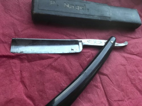 Barbier messer antik - barbier-messer,
