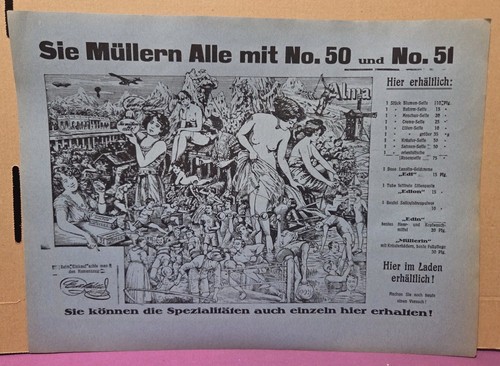 Alte reklame seifen werbung - seifen,
