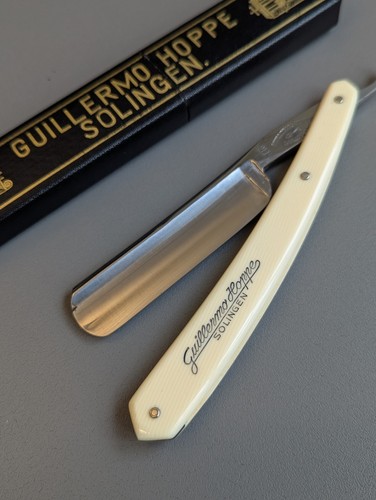 Straight razor guillermo hoppe - razor,