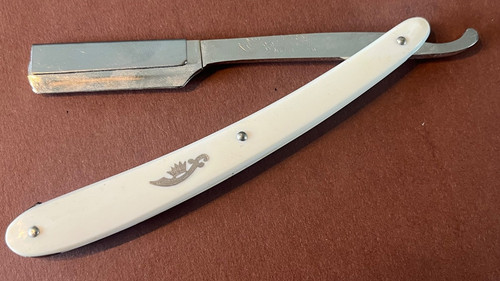 Antik hand rasier messer - hand,