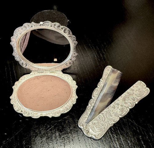 Antikes frisör barbier set - antikes,