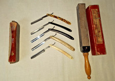 5 antike Rasiermesser Solingen