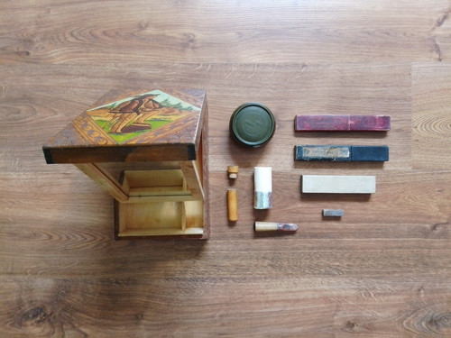 Exklusives vintage rasierset - exklusives, vintage-rasierset