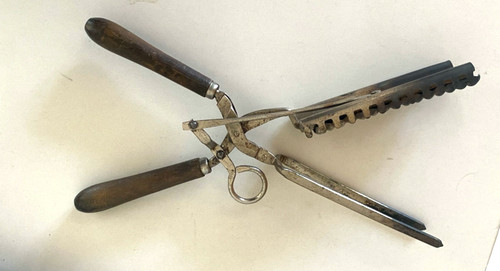 Antiker lockenstab brenneisen - lockenstab,
